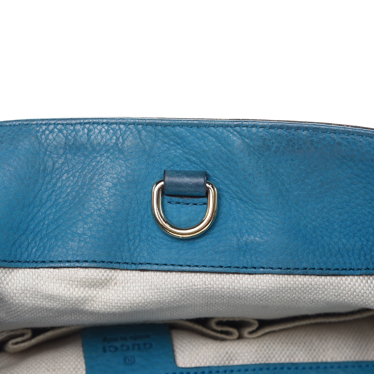Gucci Vitello Range Medium Soho Chain Shoulder Bag Deep Cobalt 18 of 18