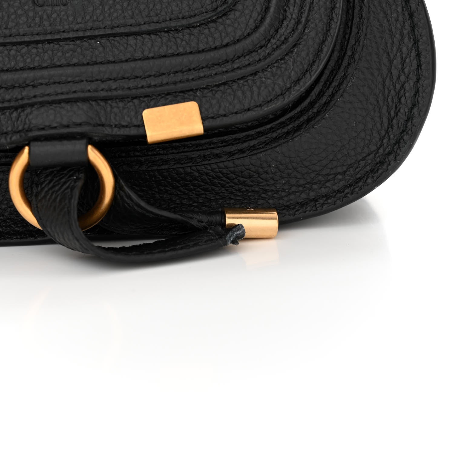 Chloe Calfskin Mini Marcie Satchel Black 11 of 13