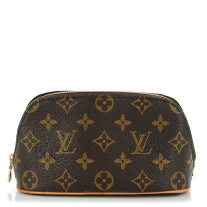 Louis Vuitton Monogram Azzedine Alaia Leopard Print Pony Hair Cosmetic Pouch 1 of 8