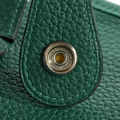 Hermes Taurillon Clemence Evelyne III PM Malachite 10 of 16