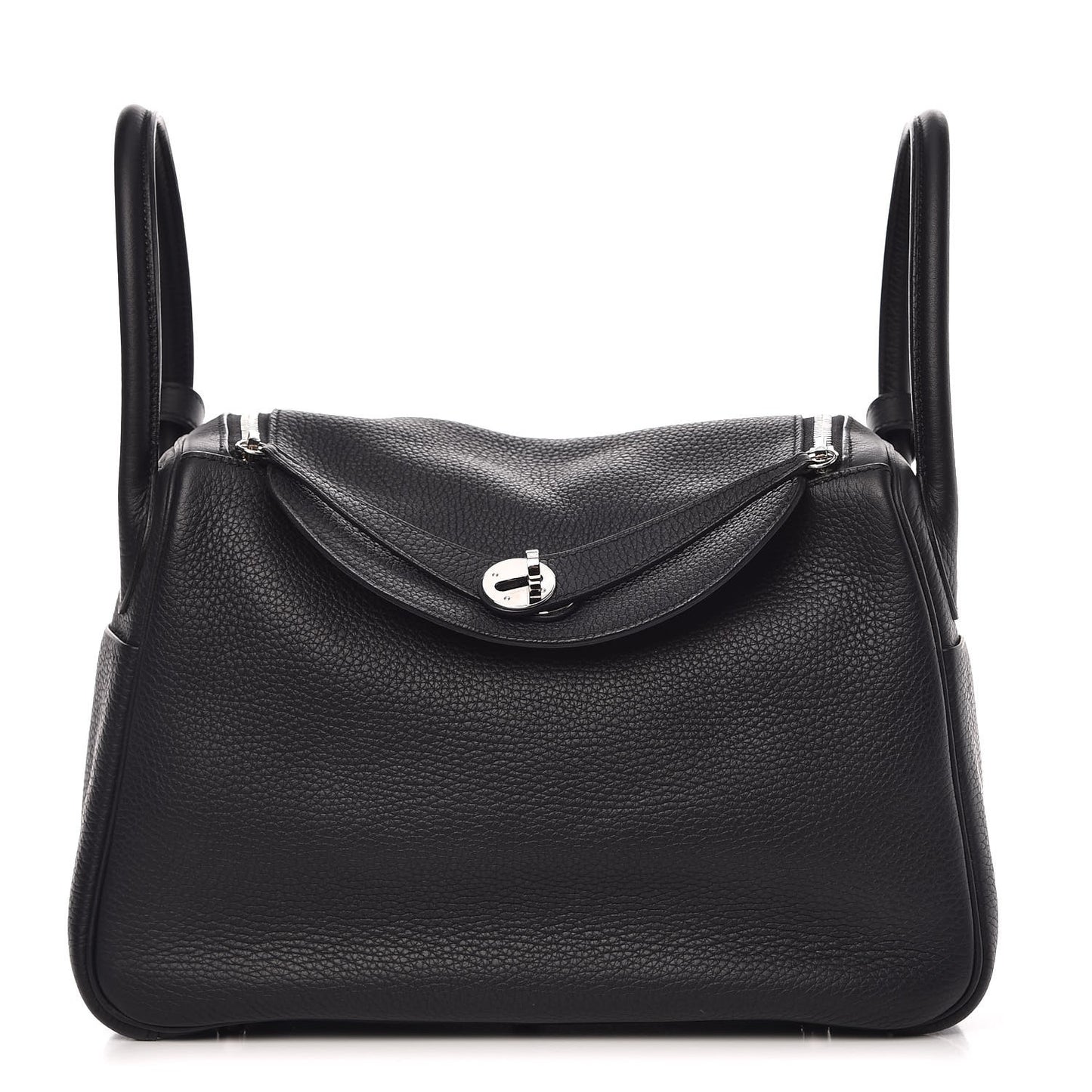 Taurillon Clemence Verso Lindy 30 Black Toffee