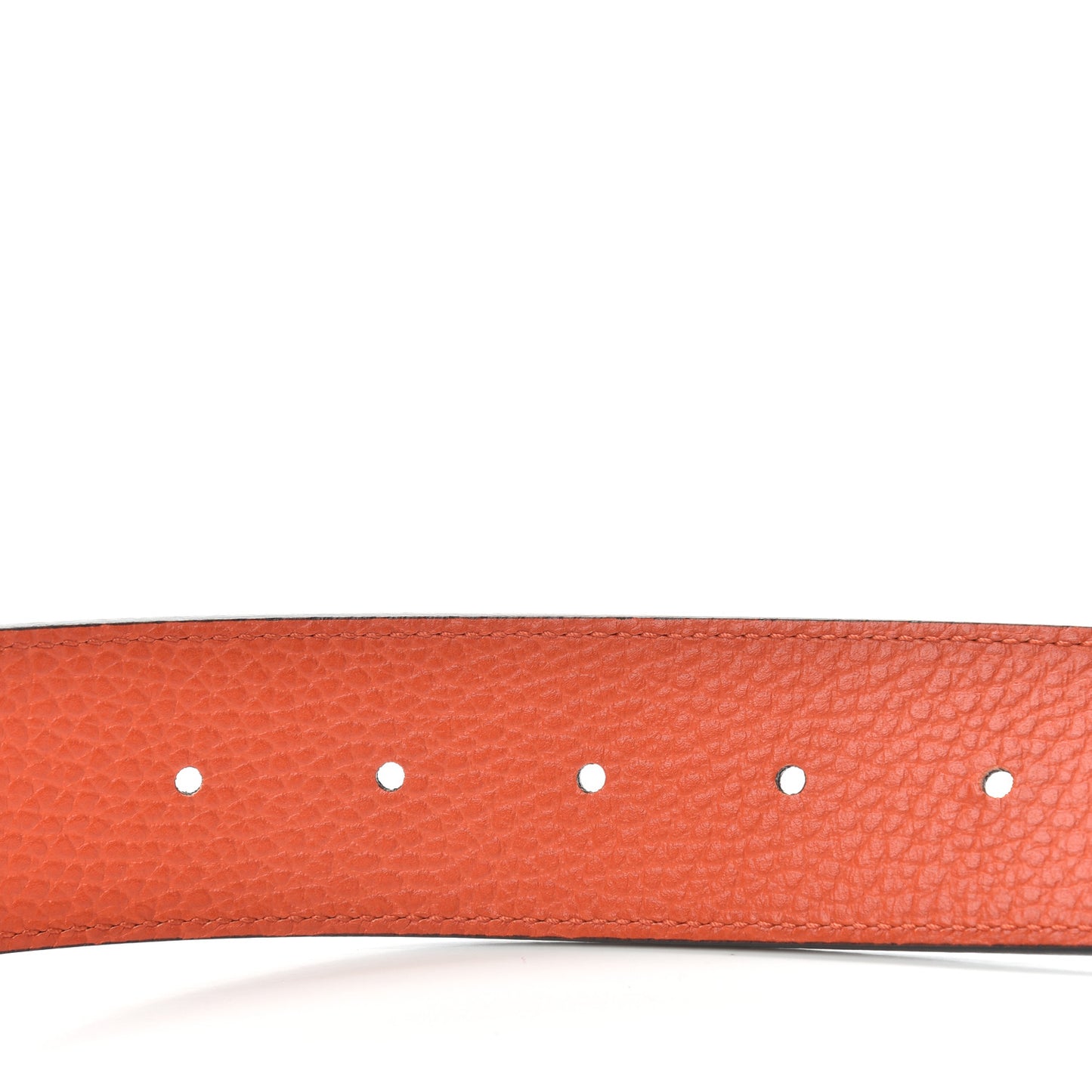Calfskin 1973 Reversible Belt 85 34 Orange Black