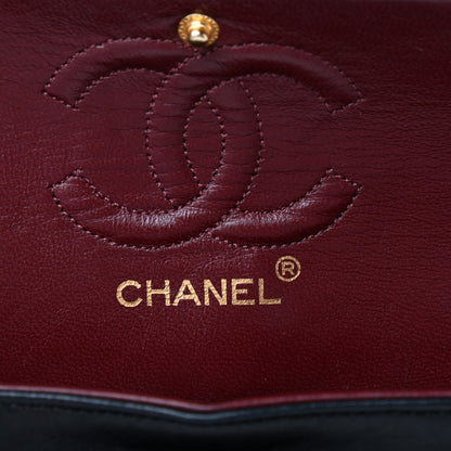 Chanel Lambskin Quilted Small Double Flap Black 6 of 10