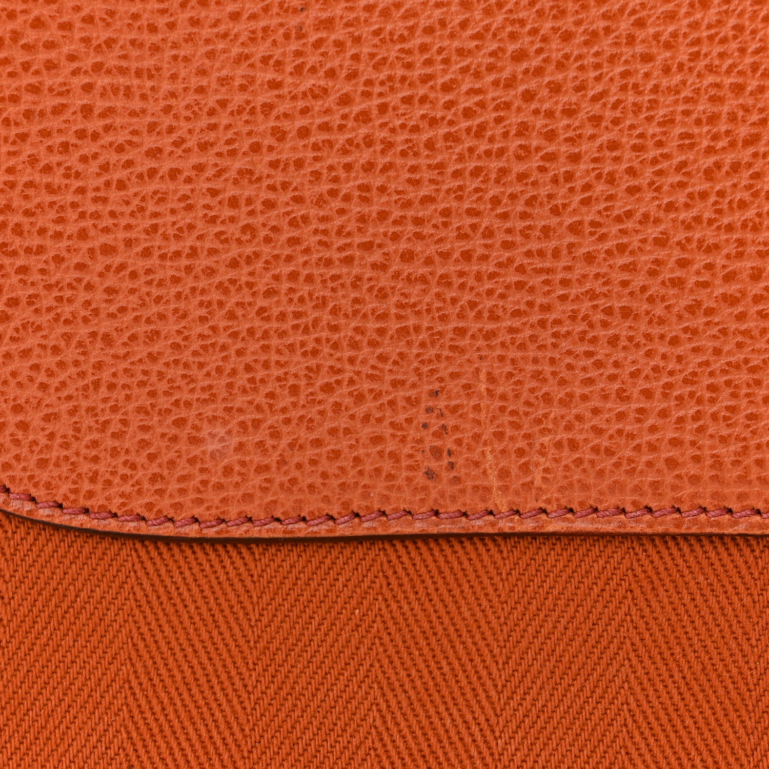 Hermes Vache Liegee Toile Sac Colorado MM Potiron 12 of 14