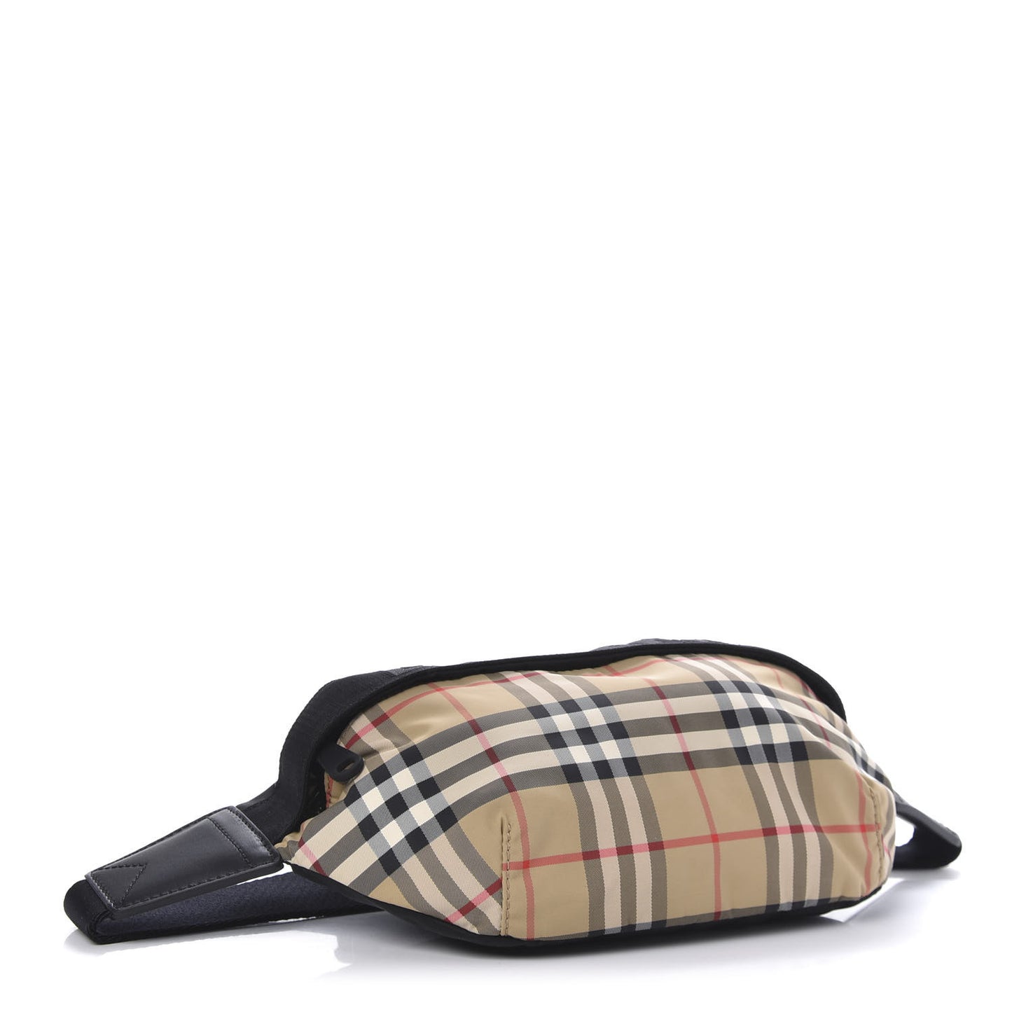 Nylon Vintage Check Sonny Bum Bag Archive Beige Black