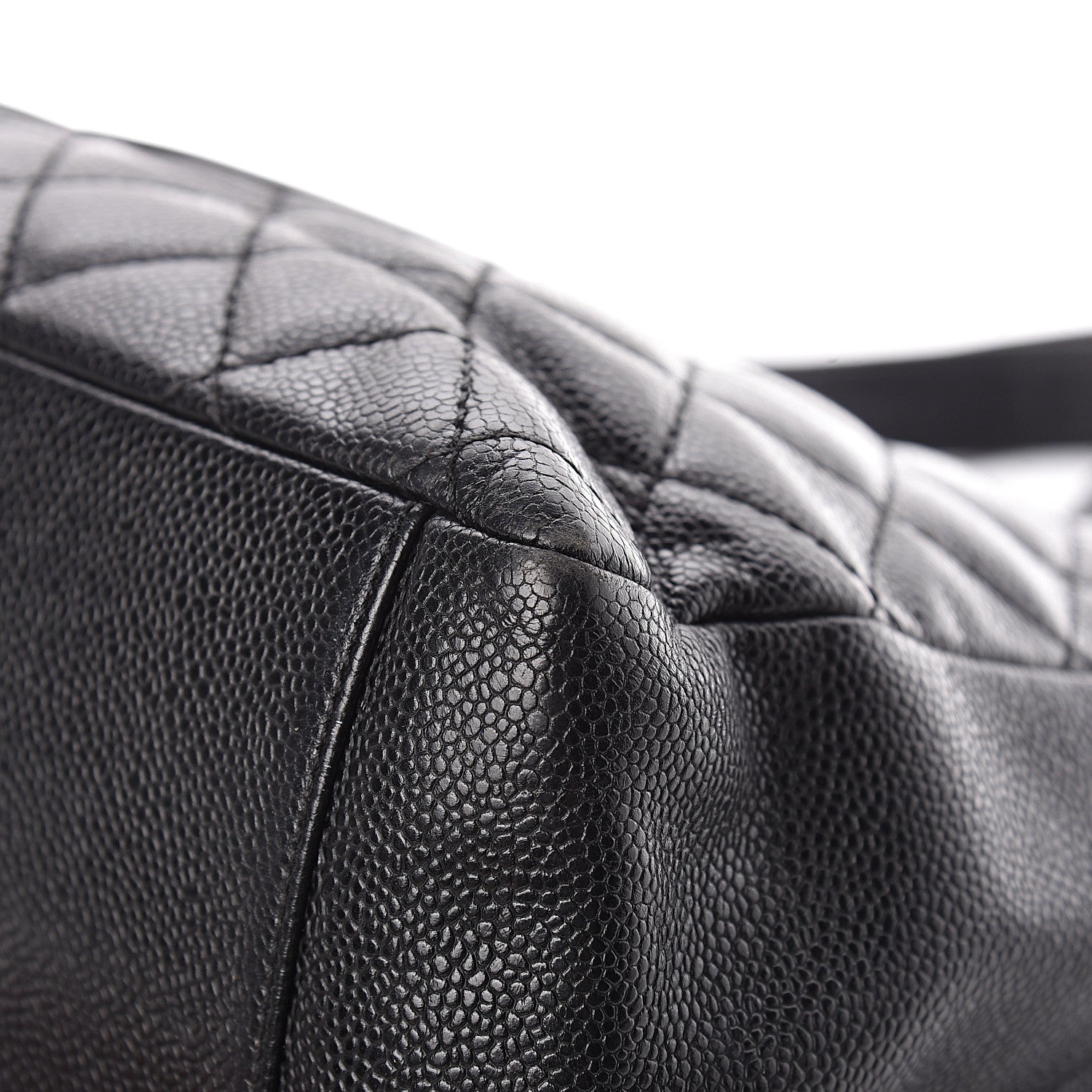 Chanel Caviar Quilted Grand Shopping Tote GST Black 15 of 24