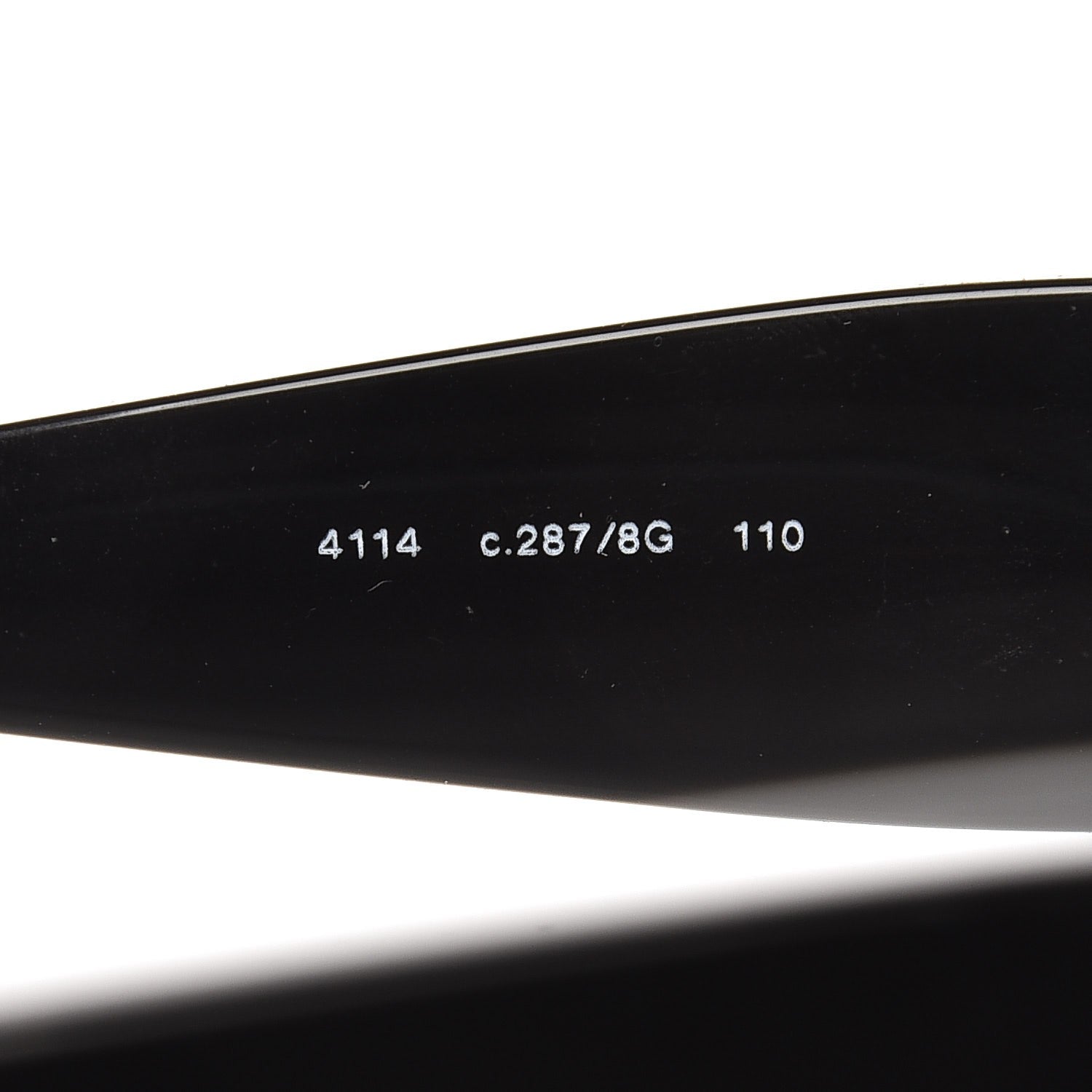 Chanel CC Sunglasses 4114 Black White 5 of 9