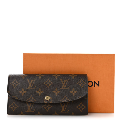 Louis Vuitton Monogram Emilie Wallet Rose Ballerine 9 of 9