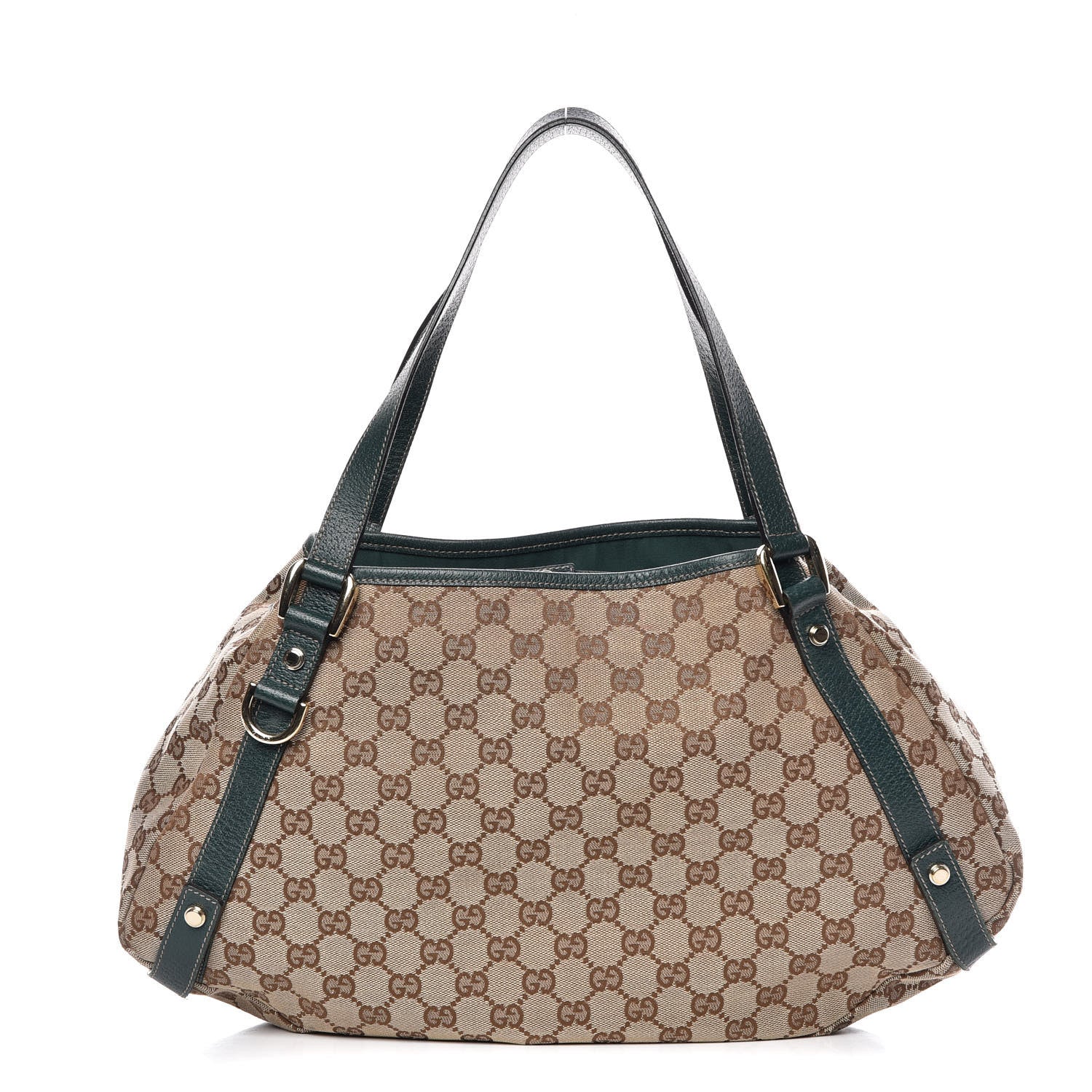 Gucci Monogram Medium Abbey Shoulder Bag Green 1 of 7