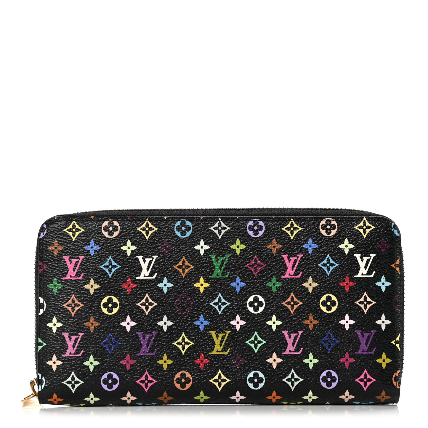 Monogram Multicolor Zippy Wallet Black Grenade