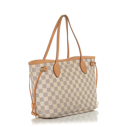 Louis Vuitton Damier Azur Neverfull PM 3 of 6