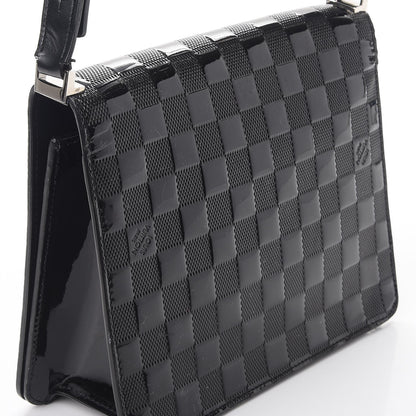 Louis Vuitton Damier Vernis Cabaret Black 9 of 10
