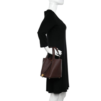 Hermes Taurillon Clemence Picotin Lock 18 PM Havane 2 of 11