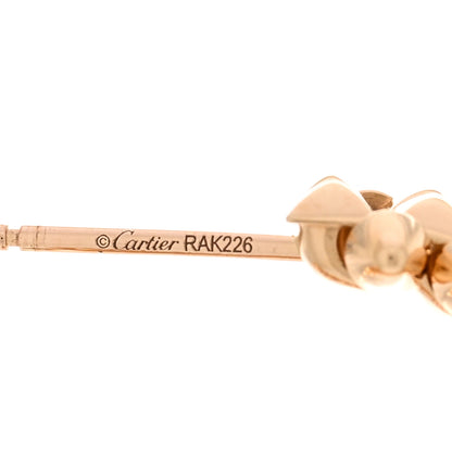 Cartier 18K Pink Gold Clash de Cartier Double Row Earrings 4 of 5