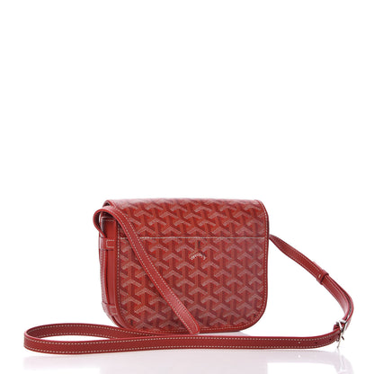 Goyard Goyardine Belvedere PM Messenger Bag Red 3 of 9
