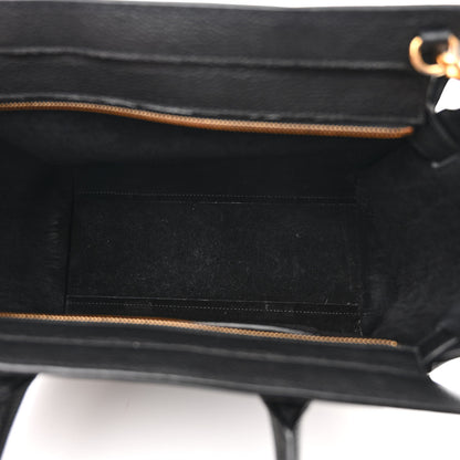 Mulberry Classic Grain Small Bayswater Zip Tote Black 5 of 9