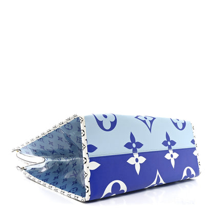 Louis Vuitton Monogram Giant Hawaii Onthego Blue 4 of 10