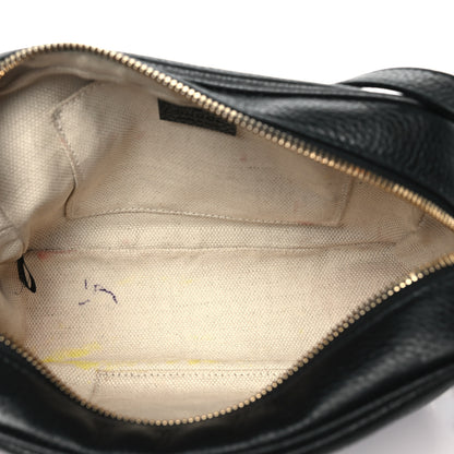 Gucci Pebbled Calfskin Small Soho Disco Bag Black 5 of 10