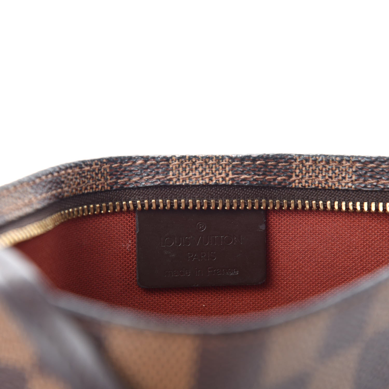 Louis Vuitton Damier Ebene Navona Pochette Accessories 9 of 11
