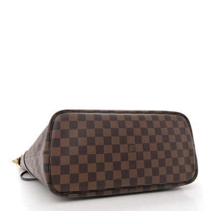 Louis Vuitton Damier Ebene Braided Neverfull MM Pink 5 of 11