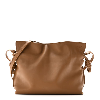 Loewe Calfskin Mini Flamenco Knot Clutch Warm Desert 1 of 9