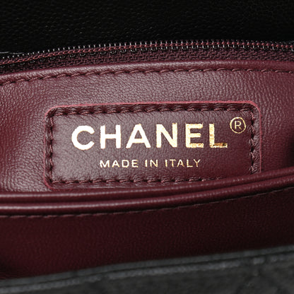 Chanel Caviar Quilted Mini Coco Handle Flap Black 6 of 9