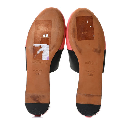 Givenchy Lambskin Bedford Logo Mule Slides 36.5 Orange 8 of 14