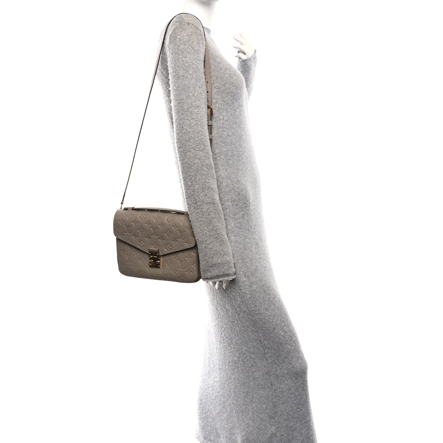 Empreinte Pochette Metis Tourterelle