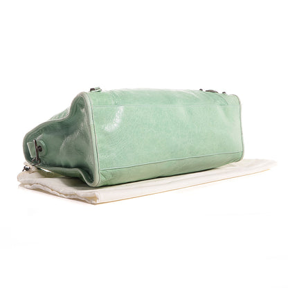 Balenciaga Chevre Classic Hardware City Vert D'eau 5 of 11