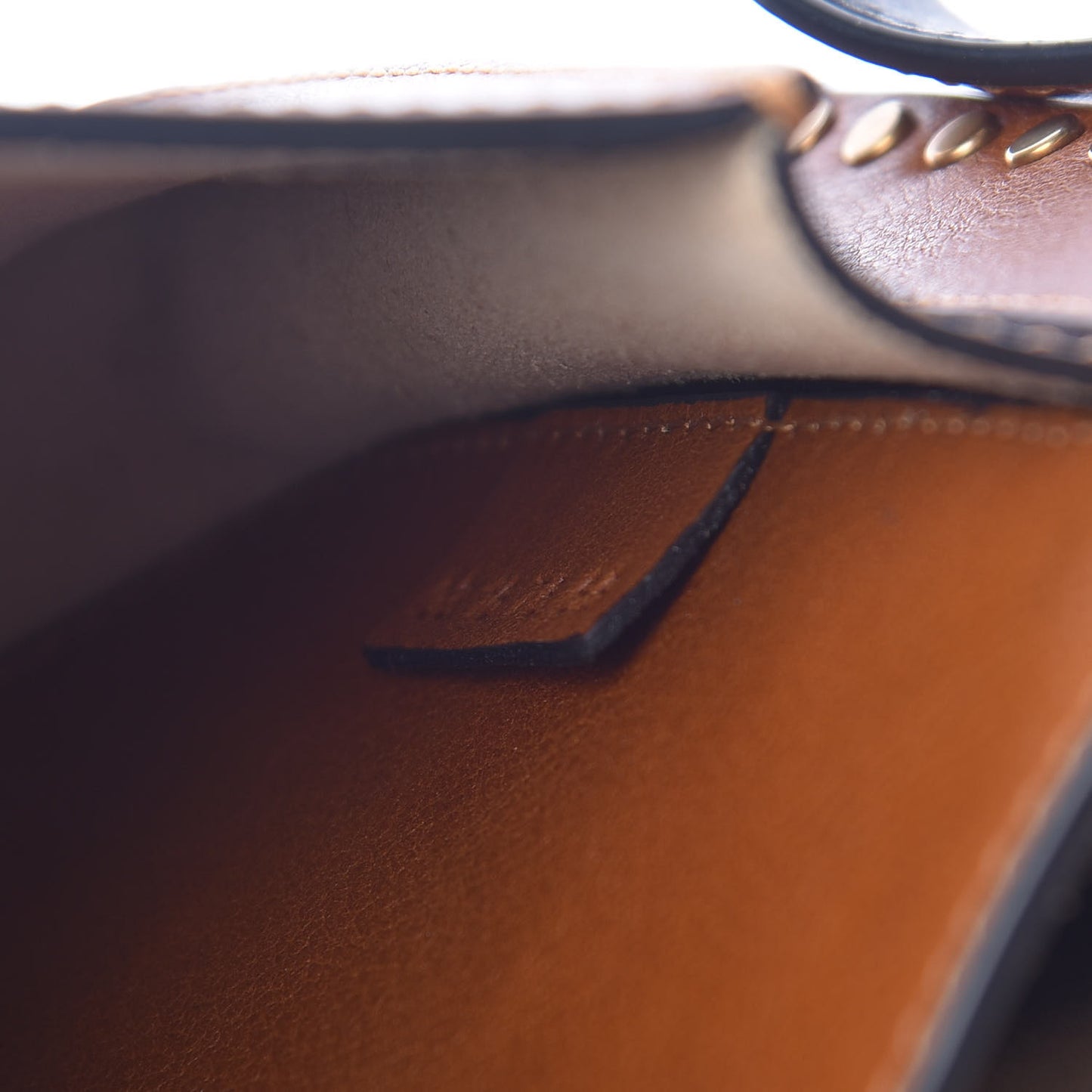 Calfskin Braided Small Hudson Shoulder Bag Caramel
