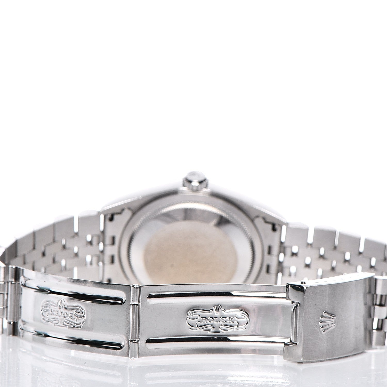 Rolex Stainless Steel 18K White Gold Diamond 36mm Oyster Perpetual Datejust Watch Silver 16234 4 of 10