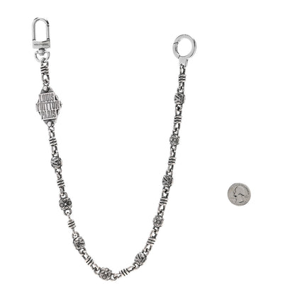 Louis Vuitton Metal Western Chain Belt and Bag Charm 2 of 5