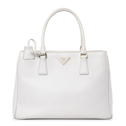 Prada Saffiano Lux Medium Tote Talco 1 of 20