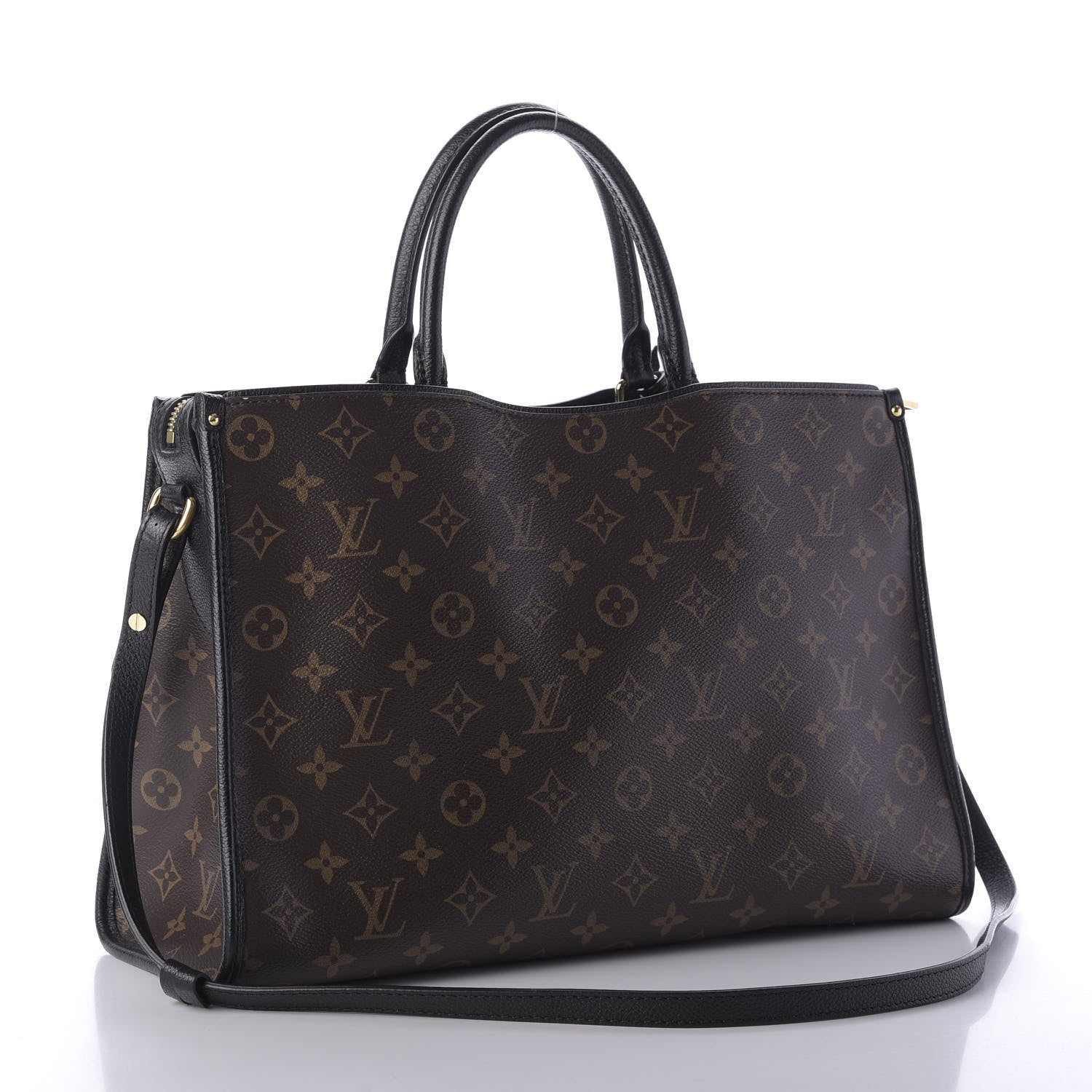 Louis Vuitton Monogram Popincourt MM Black 4 of 11