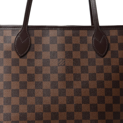 Louis Vuitton Damier Ebene Neo Neverfull MM Rose Ballerine 12 of 12