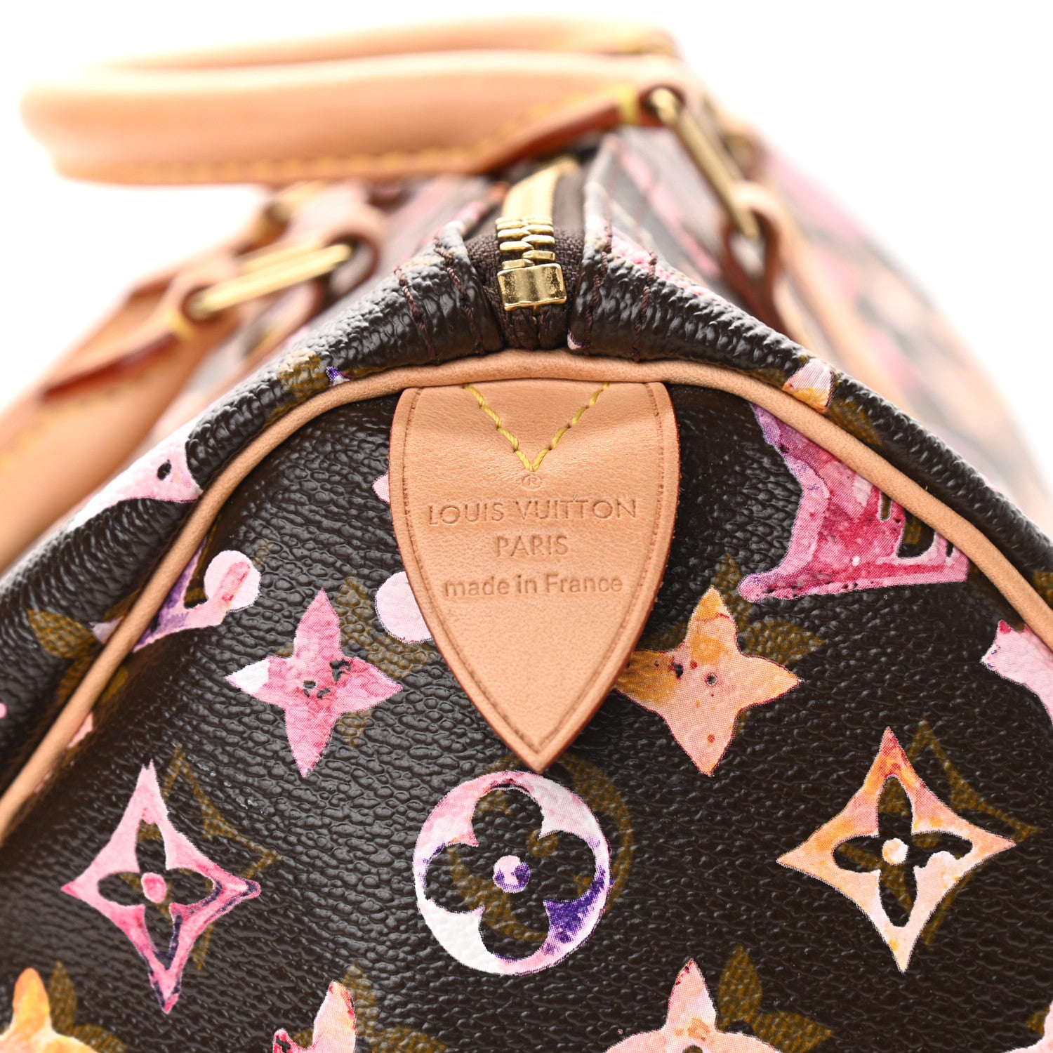 Louis Vuitton Watercolor Aquarelle Speedy 35 Brown 6 of 9