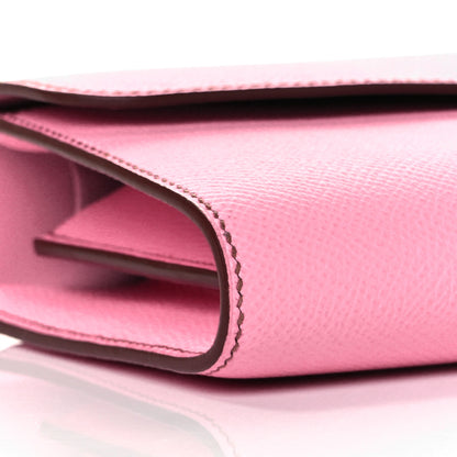 Hermes Epsom Constance Wallet To Go 5P Pink 6 of 8