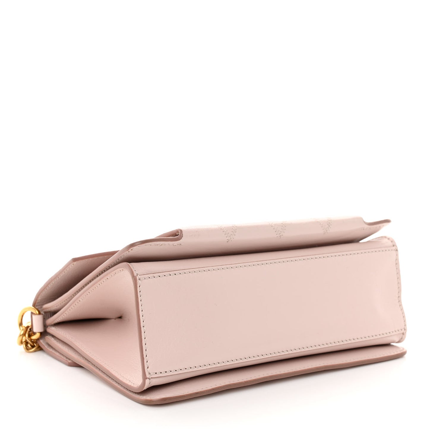 Goatskin Quilted Small GV3 Shoulder Bag Pale Pink