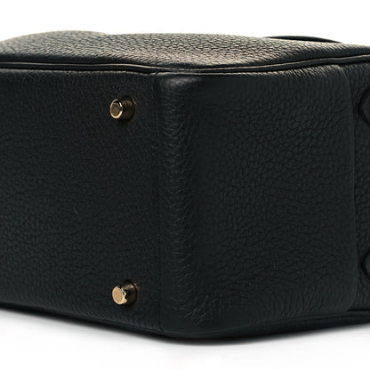 Hermes Taurillon Clemence Mini Lindy 20 Black 8 of 9