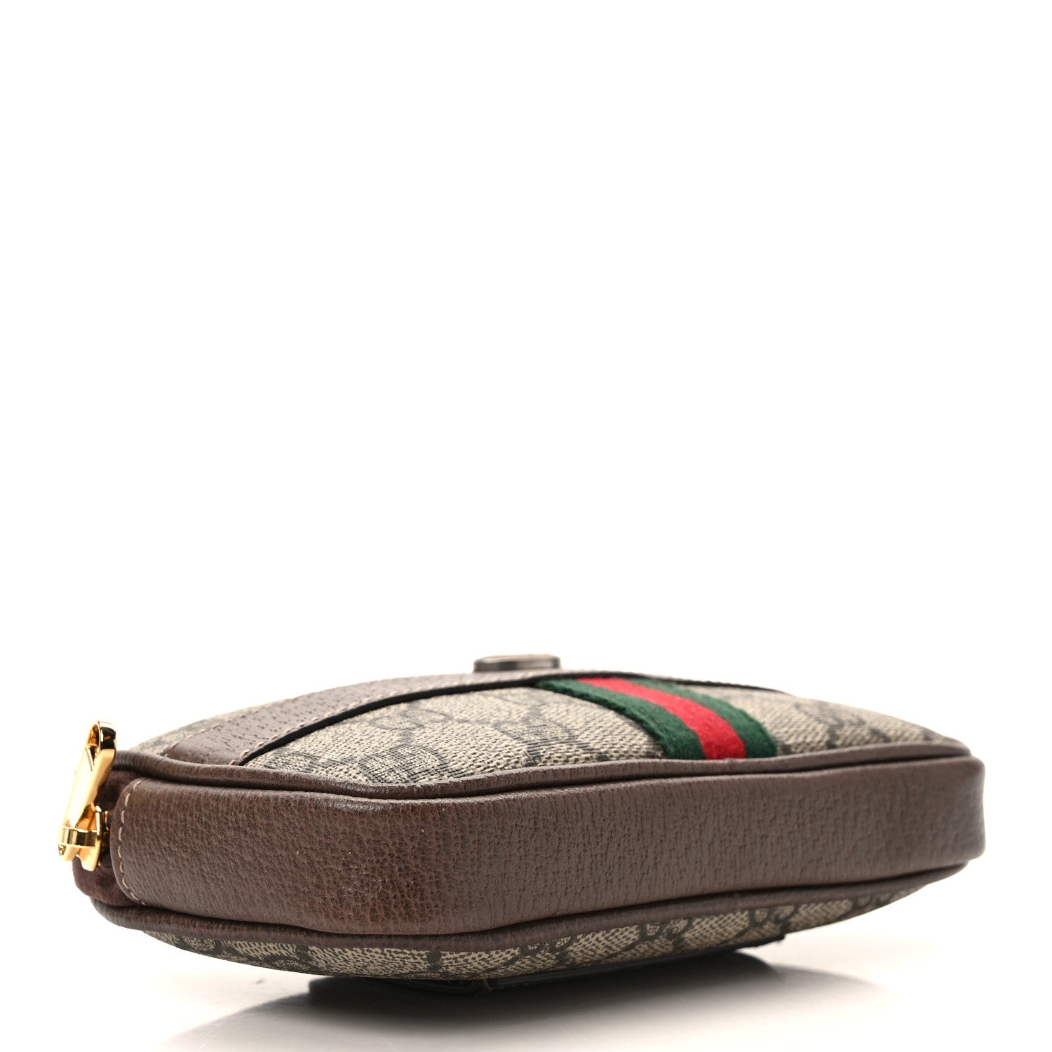 Gucci GG Supreme Monogram Ophidia Belted iPhone Case 85 34 Dark Brown 4 of 9