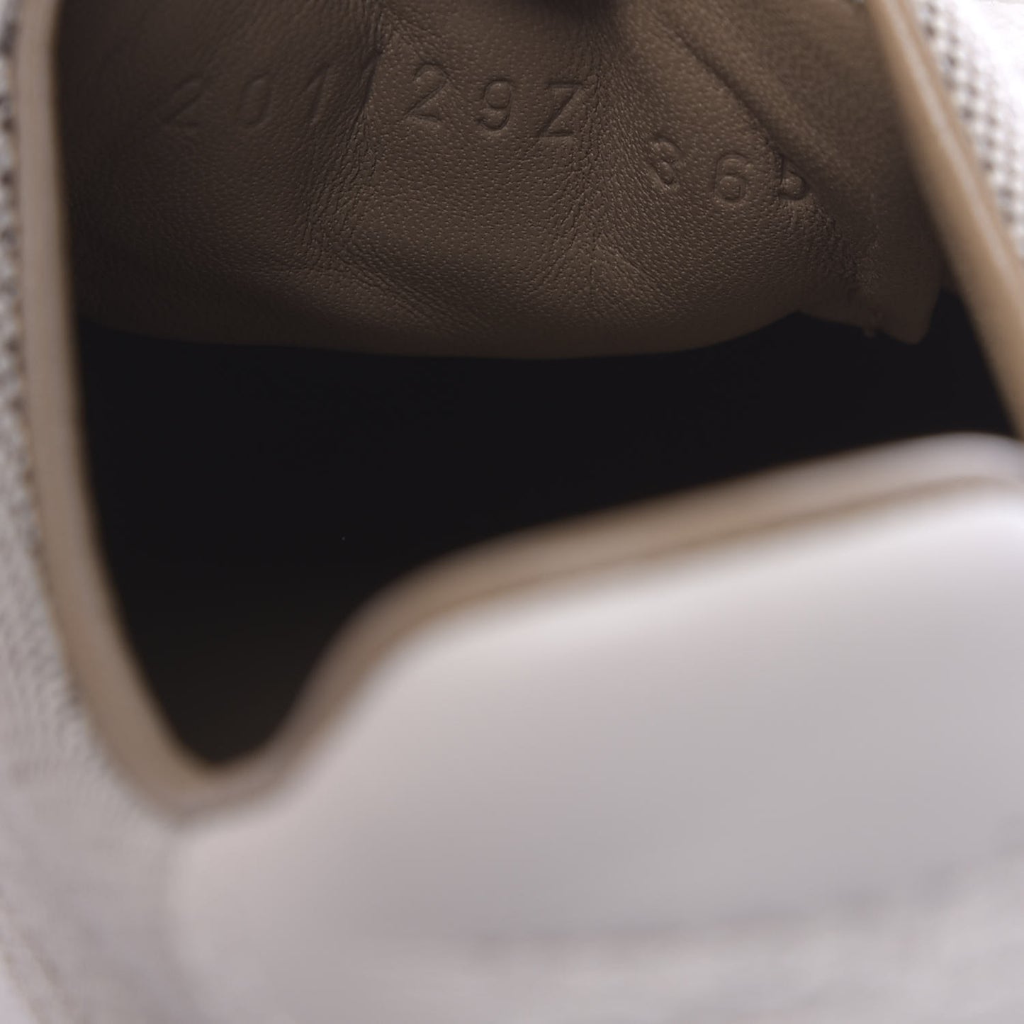 Canvas Calfskin Womens Voltage Sneakers 36.5 Prunoir White