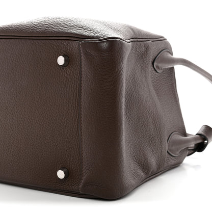 Hermes Taurillon Clemence Lindy 34 Cafe 10 of 13