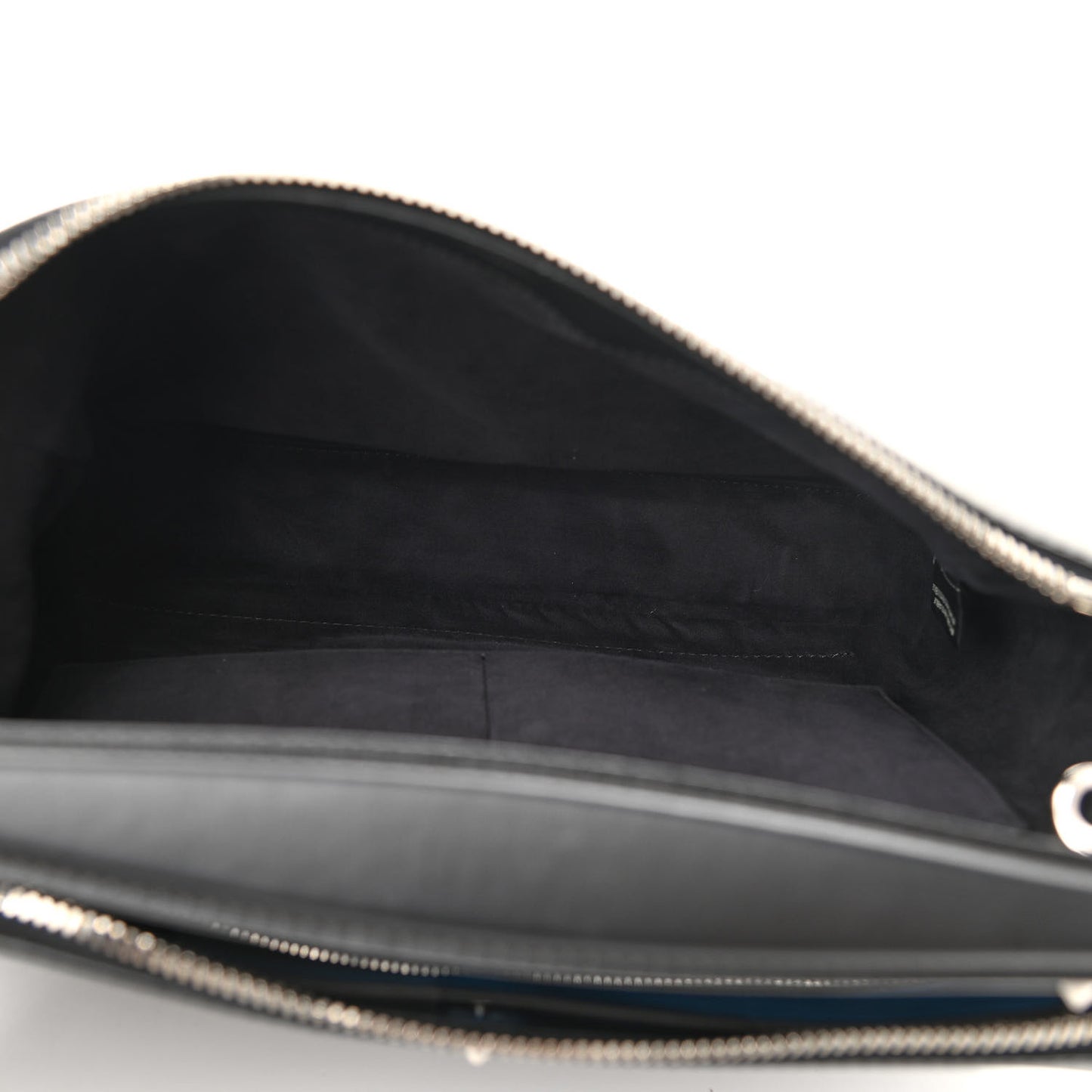 Vitello Baltico Dolce DotCom Satchel Black Blue Royal