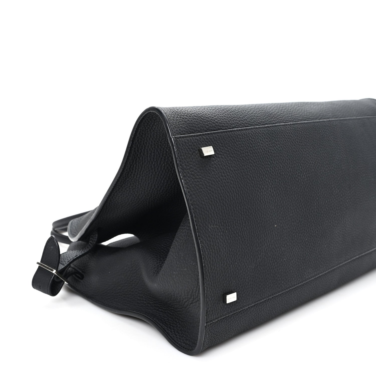 The Row Matte Grained Calfskin Soft Margaux 15 Black 8 of 10