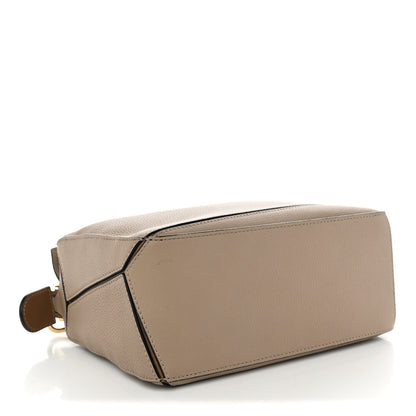 Loewe Grained Calfskin Small Puzzle Bag Sand Mink 4 of 11