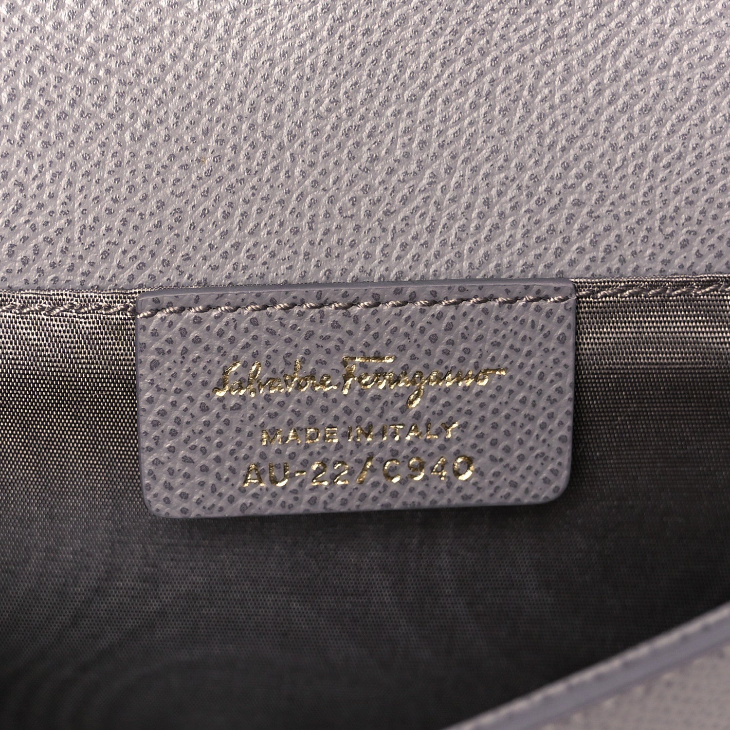 Salvatore Ferragamo Pebble Calfskin Mini Vara Bow Crossbody Bag
