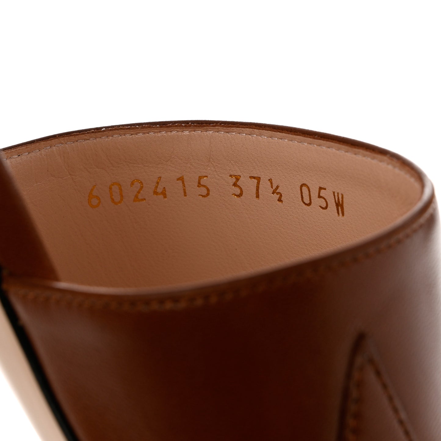 Malaga Kid Zumi Mid Heel Slide Sandals 37.5 Brown Papaya