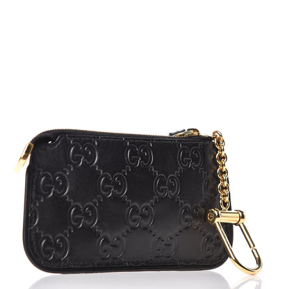 Gucci Guccissima Key Case Black 3 of 7