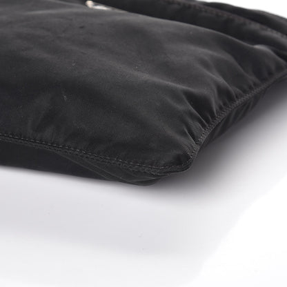 Prada Nylon Small Flat Messenger Bag Black 14 of 14
