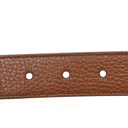 Gucci New Denim GG Monogram Dollar Calfskin Belt 90 36 Blue Tea Cuir Epilog 3 of 6